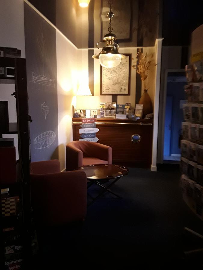 Les Ondines Hotel Saint-Guénolé Eksteriør billede